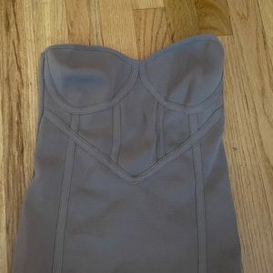 ✨Zara bustier strapped top 💜